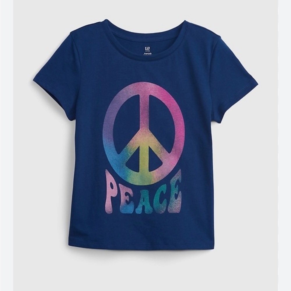 Gap Kids 100% Organic Cotton Graphic T-Shirt.  Size XL 12